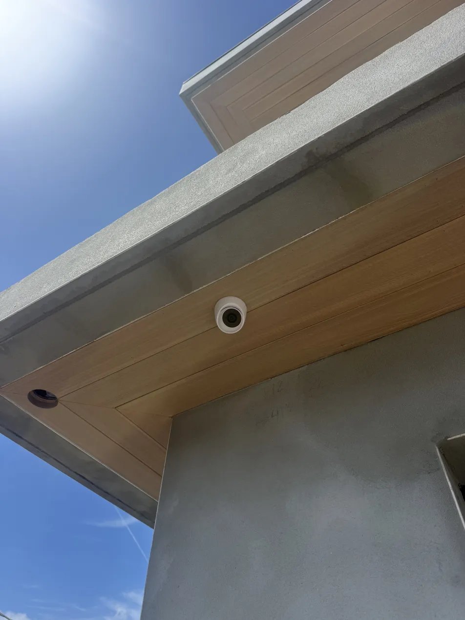 Surveillance camera setup