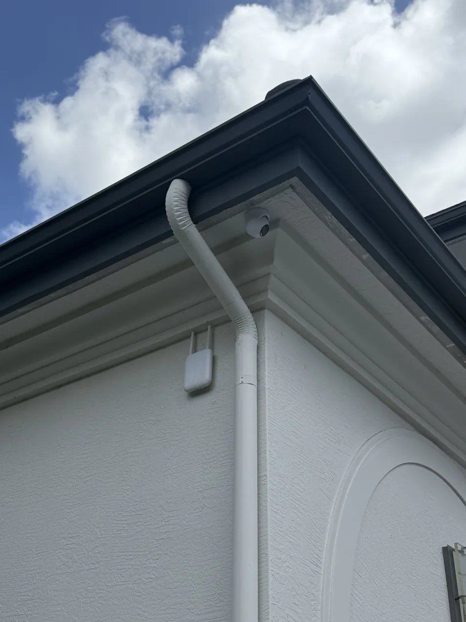 Exterior surveillance camera installation South Florida