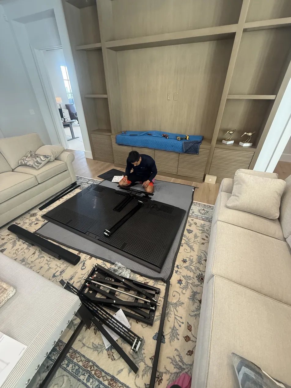 Klenova technician on-site South Florida